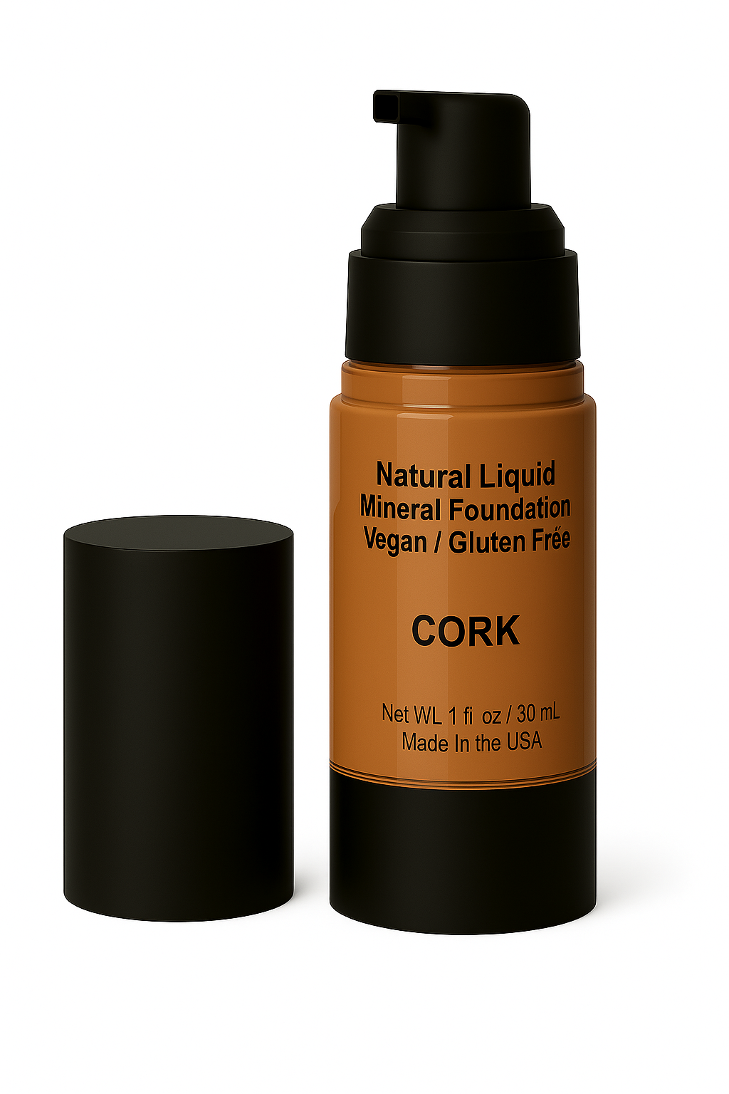 Natural Liquid Mineral Foundation - Cork