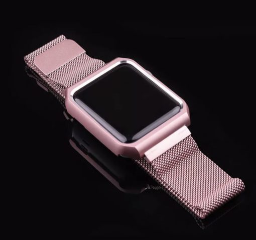 Apple Watch: Stainless Steel Magnetic Strap for Apple Watch Milanese Series 4 3 2 1 - Image 4