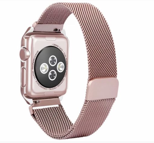 Apple Watch: Stainless Steel Magnetic Strap for Apple Watch Milanese Series 4 3 2 1 - Image 3