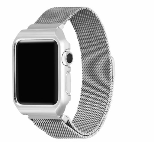 Apple Watch: Stainless Steel Magnetic Strap for Apple Watch Milanese Series 4 3 2 1 - Image 9