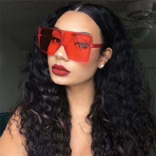 Trendy Hot Selling Oversized Sunglasses Custom Fashion Women Sun Glasses Trendy Shades