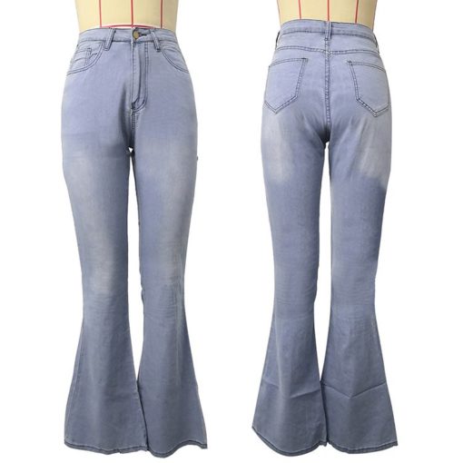 Trendy and Best Design Long Flare Jean Pants - Image 5