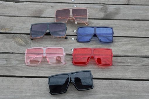 Trendy Hot Selling Oversized Sunglasses Custom Fashion Women Sun Glasses Trendy Shades - Image 3