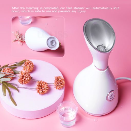 Portable Nano Ionic Facial Steamer Warm Mist Face Cleaner Home Skin Spa Steamers - Image 3