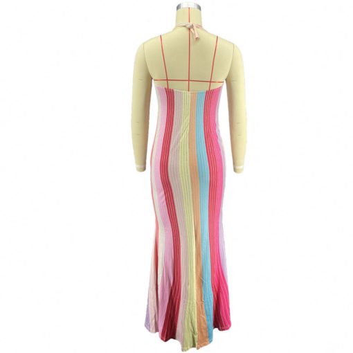 SkinBodyU Plus Size backless maxi dress for the summer - Image 5