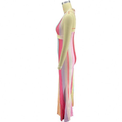 SkinBodyU Plus Size backless maxi dress for the summer - Image 4