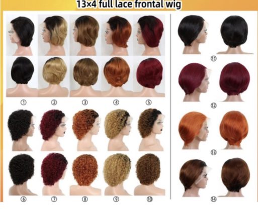 13 x 4 Bob Wig - Image 2